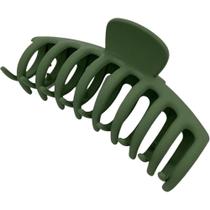 Prendedor de Cabelo de Plástico Fosco Verde - Tuli Prendedor de Cabelo de Plástico Fosco Verde - Tuli
