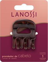 Prendedor de Cabelo Médio Cappuccino Lanossi Beauty & Care Cor Marrom Fixação Confortável Prendedor de Cabelo Médio Cappuccino Lanossi Beauty & Care Cor Marrom Fixação Confortável