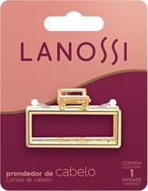 Prendedor de Cabelo Médio Metal Gold Lanossi Beauty & Care Dourado Elegante e Resistente