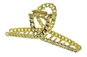 Prendedor De Cabelo Piranha Metal Grande Lisa Luxo