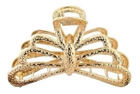 Prendedor De Cabelo Piranha Presilha Borboleta Moda Luxo