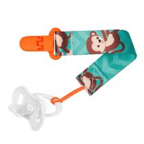 Prendedor De Chupeta Animal Fun Macaco 12048 - BUBA Prendedor De Chupeta Animal Fun Macaco 12048 - BUBA
