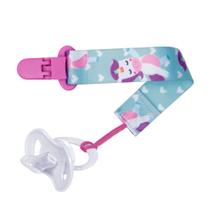 Prendedor De Chupeta Animal Fun Unicórnio 12050 - BUBA