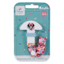 Prendedor de Chupeta Bebê Rosa Menina Tamanho PP Disney Prendedor de Chupeta Bebê Rosa Menina Tamanho PP Disney