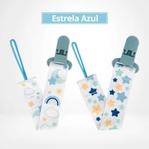 Prendedor de Chupeta Bico Para Bebe Buba Clipe com trava 26cm Prendedor de Chupeta Bico Para Bebe Buba Clipe com trava 26cm