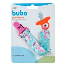 Prendedor de Chupeta Buba Animal Fun 3+ Meses Unicórnio com 1 Unidade Prendedor de Chupeta Buba Animal Fun 3+ Meses Unicórnio com 1 Unidade