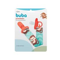 Prendedor De Chupeta Buba Baby Macaquinho - Buba 12048