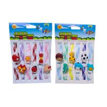 Prendedor de Chupeta c/6 unidades menina menino Prendedor de Chupeta c/6 unidades menina menino