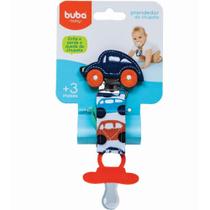 Prendedor de Chupeta Carrinho - Buba Prendedor de Chupeta Carrinho - Buba