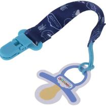 Prendedor de Chupeta Clips Urso Azul - Pimpolho Prendedor de Chupeta Clips Urso Azul - Pimpolho