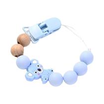 Prendedor De Chupeta De Silicone Para Bebê Com Desenho De Animal, Corrente Suporte Para Chupeta, Prendedor De Chupeta De Silicone Para Bebê Com Desenho De Animal, Corrente Suporte Para Chupeta,