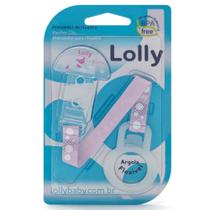 Prendedor de chupeta dreams rosa lolly Prendedor de chupeta dreams rosa lolly