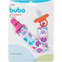Prendedor de chupeta Elefantinho Buba Prendedor de chupeta Elefantinho Buba