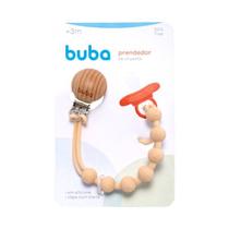 Prendedor de Chupeta em Silicone Bege Buba