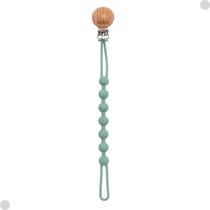 Prendedor de Chupeta Em Silicone Verde Livre BPA - Buba Prendedor de Chupeta Em Silicone Verde Livre BPA - Buba