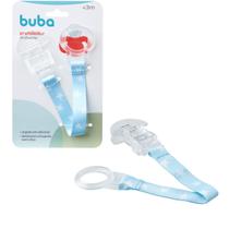 Prendedor de Chupeta Estrelas Azul 20947 - Buba