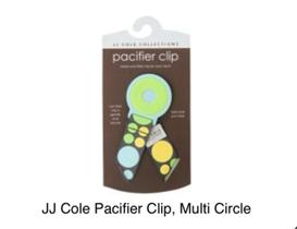 Prendedor de Chupeta JJ Cole Super Clip Prendedor de Chupeta JJ Cole Super Clip