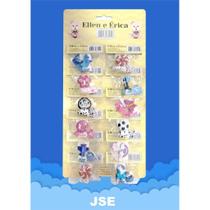 Prendedor de chupeta jse gorgurao em cartela sortido