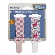 Prendedor de Chupeta Kit 2 Unidades - KaBaby