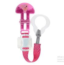 Prendedor de Chupeta Mam Clip It & Cover Girls (Diversas Cores)