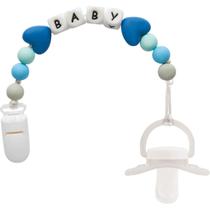 Prendedor de chupeta Para Bebês Baby em Silicone - Buba