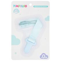 Prendedor de Chupeta Pimpolho com Fecho Universal Menino e Menina Rosa/Azul
