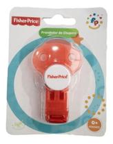 Prendedor De Chupeta Vermelho Transparente Fisher Price 1124
