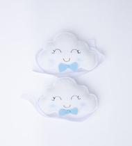 Prendedor de cortina nuvem bebe decoração quarto bebe