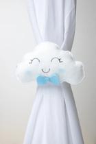 Prendedor de cortina nuvem bebe decoração quarto bebe