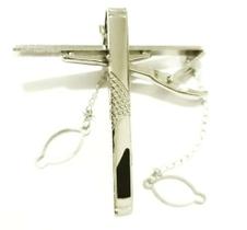 Prendedor de gravata slim esmaltado