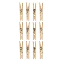 Prendedor de Madeira 12 Peças Prendedor de Madeira 12 Peças