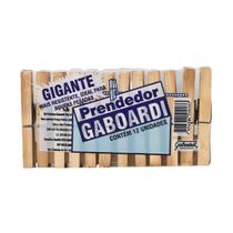 Prendedor De Madeira Para Varal Pregador ou Artesanato Grande Com 12UN