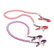 Prendedor de Mamilo com Pérolas - Prendedor de Mamilo