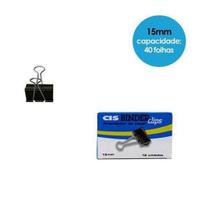 Prendedor de Papéis / Binder Clips CIS 15mm CX C/12 UN