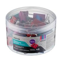 Prendedor De Papel Bazze Binder 25Mm Color Prendedor De Papel Bazze Binder 25Mm Color