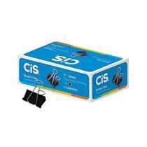 Prendedor de Papel Binder 25mm Caixa c/12 Unidades até 80 Folhas Cis