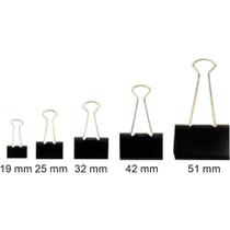 Prendedor de Papel CIS-110151 Binder 51MM Preto Prendedor de Papel CIS-110151 Binder 51MM Preto