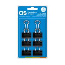 Prendedor de Papel CIS 32mm Preto