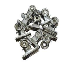 Prendedor De Papel Multiuso Cromado Forte 2,2cm Com 10 Pcs
