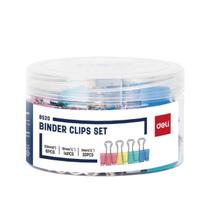 Prendedor de papel tons pasteis 15mm/19mm/25mm pote com 50 unidades Prendedor de papel tons pasteis 15mm/19mm/25mm pote com 50 unidades