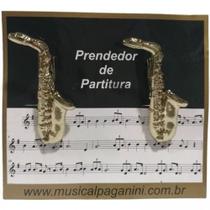 Prendedor de partitura clipets - saxofone