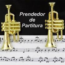 Prendedor de partitura clipets - trompete - Paganini