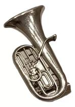 Prendedor De Partitura/hinario Luxo Tuba/Bombardão - Brilhante 2unidade Prendedor De Partitura/hinario Luxo Tuba/Bombardão - Brilhante 2unidade