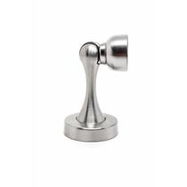 Prendedor de Porta Magnético Imã Trava Batente Inox Piso Parede Fixador Anticolisão