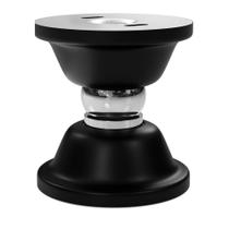 Prendedor de Porta Magnético Preto Compacto Evita Danos E Batidas Adesivo