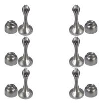 Prendedor de Porta Parede/Chão 6 Unidades Prende Porta Segurador Magnetico Aparador D Porta Fixador Com Imã