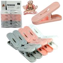 Prendedor de roupa de plastico com 10 pecas 6x1,7cm Prendedor de roupa de plastico com 10 pecas 6x1,7cm