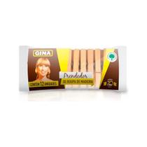 Prendedor De Roupa Gina Madeira 12 Und Prendedor De Roupa Gina Madeira 12 Und