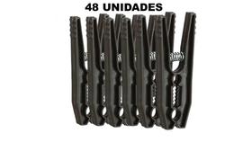 Prendedor De Roupa Plástico Pregador Grande - 48 Unidades - Lobelka