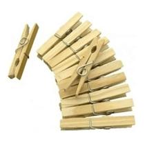 Prendedor de Roupa Prendedor de Roupa em Madeira Kit 12 Unidades para Varal Amadeirado Prendedor de Roupa Prendedor de Roupa em Madeira Kit 12 Unidades para Varal Amadeirado